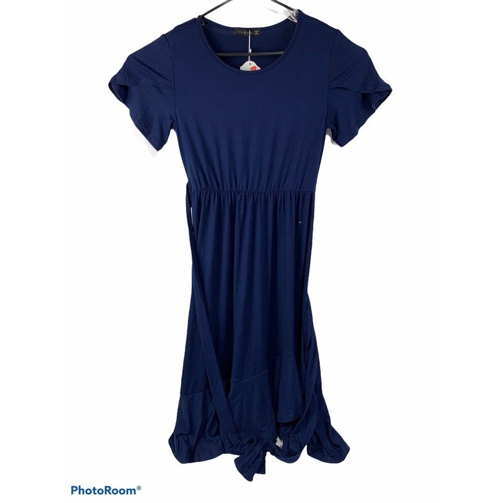 NWT‎ Levaca Womens Small Blue Dress
